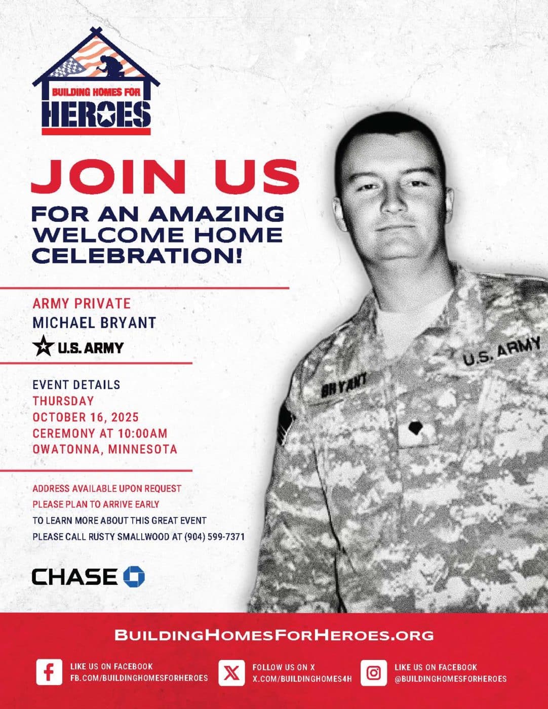 Home Ceremony 10 16 25 US Army Private Michael Bryant